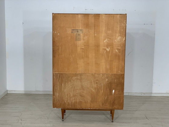 Image 1 of Mid Century highboard armoire vitrine vintage