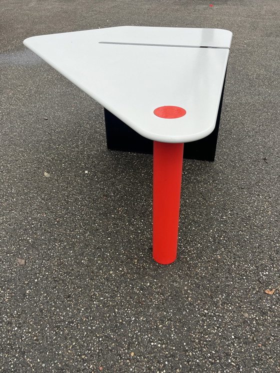 Image 1 of Table ou bureau vintage "Kite" par Castelijn, Louk Straver, 1981.  