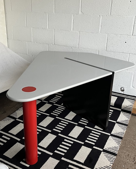 Image 1 of Table ou bureau vintage "Kite" par Castelijn, Louk Straver, 1981.  
