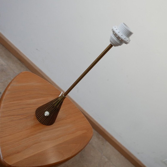 Image 1 of Lampe de table vintage en laiton par Sonja Katzin pour Asea, Suède 1950