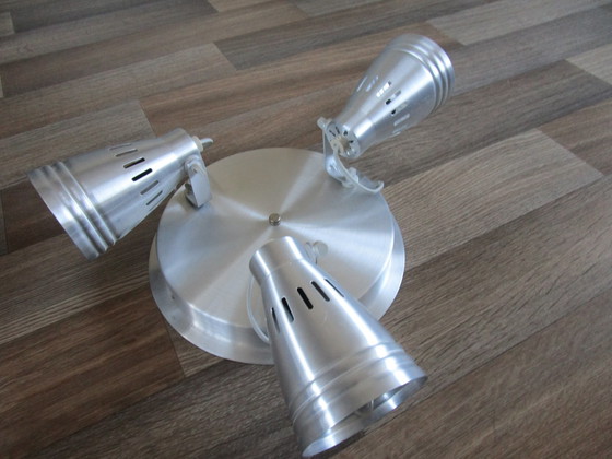Image 1 of Plafonnier vintage en aluminium Spot Lampe suédoise scandinave Ikea