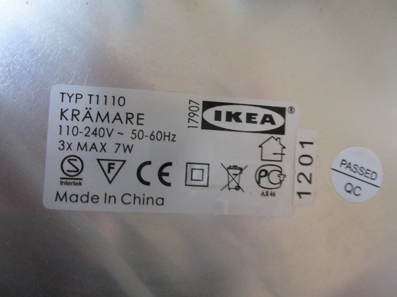 Image 1 of Plafonnier vintage en aluminium Spot Lampe suédoise scandinave Ikea