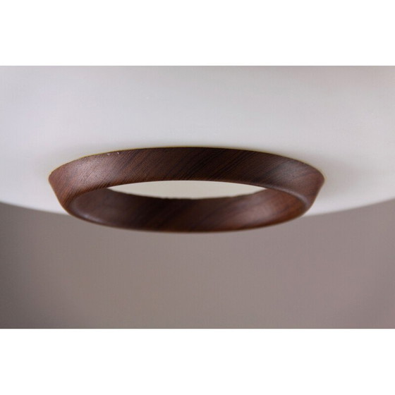 Image 1 of Lampe suspendue vintage en opaline, Italie, 1950