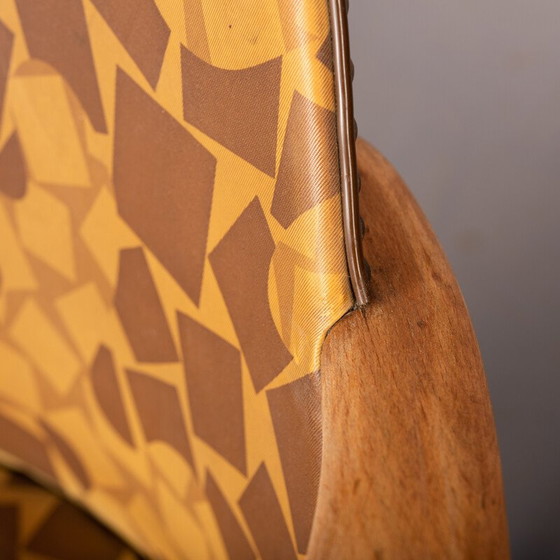 Image 1 of Ensemble vintage de 3 chaises danoises en vinyle