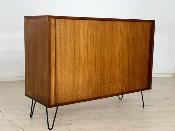 Image 1 of Commode en palissandre armoire à dossiers vintage