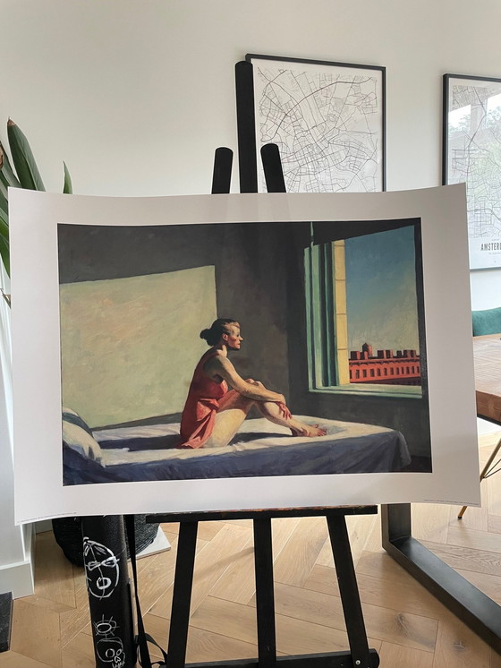 Image 1 of Edward Hopper (1882-1967), Morgensonne , 1952, Ohio Columbus Museum Of Art, Imprimé en Belgique