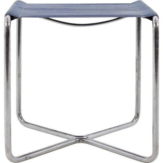 Image 1 of Tabouret vintage Bauhaus chromé B8 par Marcel Breuer - années 1930