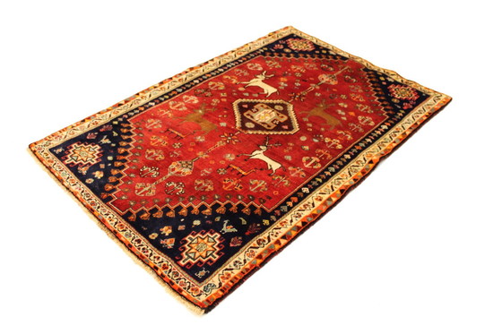 Image 1 of Tapis persan original Nomades & Village Tapis Shiraz 174 X 115 cm Top condition