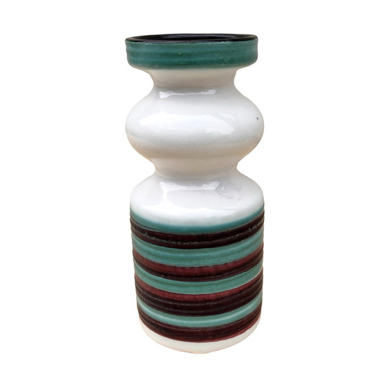 Image 1 of Vase en céramique colorée Strehla Keramik, Allemagne 1960S