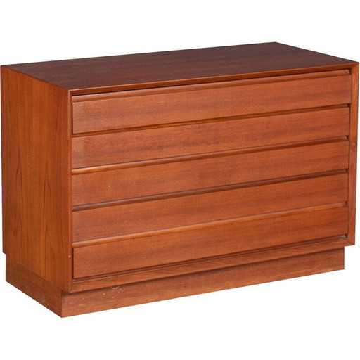 Commode danoise vintage en teck, années 1960