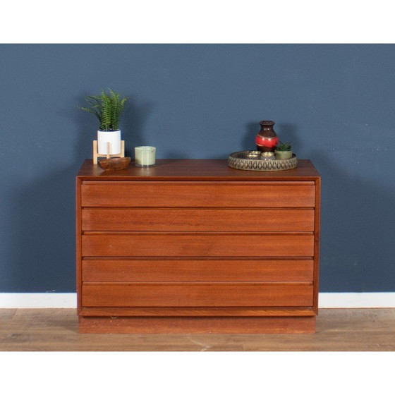 Image 1 of Commode danoise vintage en teck, années 1960