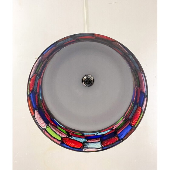 Image 1 of Ensemble de 3 lampes suspendues du Mid Century Tinta par Renato Toso et Note Massari pour Leucos, Italie, années 1970