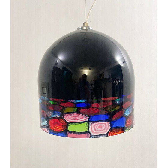 Image 1 of Ensemble de 3 lampes suspendues du Mid Century Tinta par Renato Toso et Note Massari pour Leucos, Italie, années 1970