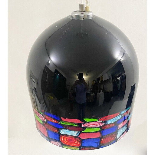 Ensemble de 3 lampes suspendues du Mid Century Tinta par Renato Toso et Note Massari pour Leucos, Italie, années 1970