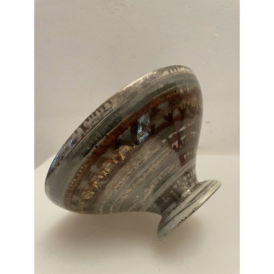 Image 1 of Coupe vintage sur talon en céramique par Lucien Brisdoux, 1950