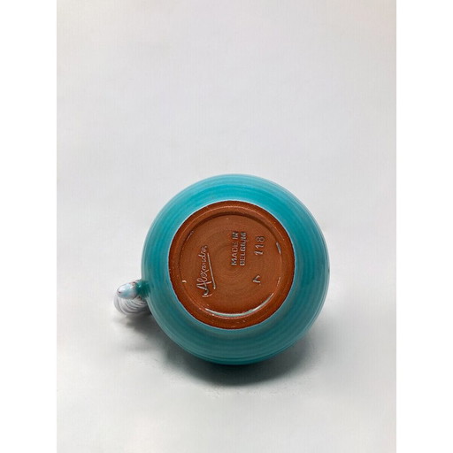 Pichet en céramique vintage par Alexander, Belgique 1950