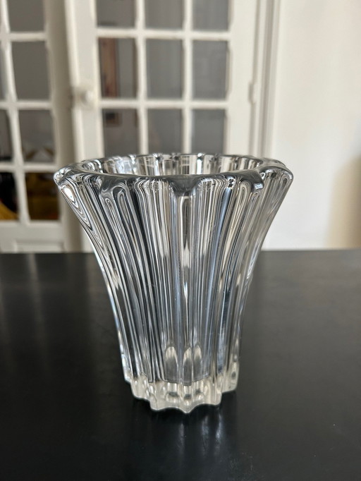 Vase En Cristal Pierre D'Avesn