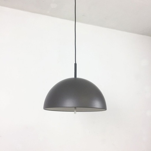 Lampe suspendue vintage en métal brun par Rolf Krüger pour Staff Lights, Allemagne 1970