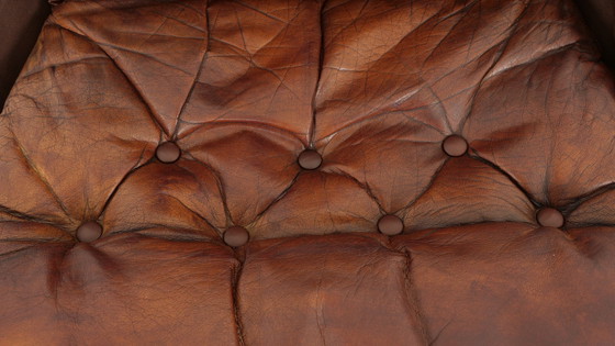 Image 1 of 2 X Fauteuil Vintage | Falcon | Sigurd Ressell | Cuir