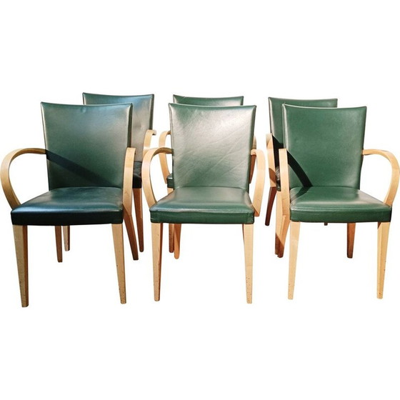 Image 1 of Chaise vintage Potocco en simili cuir, Italie