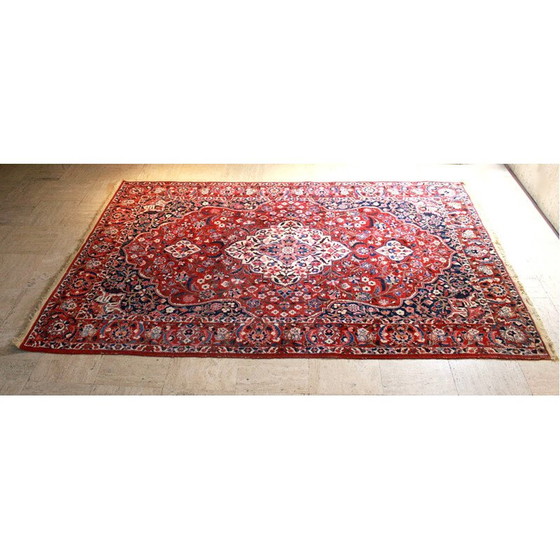 Image 1 of Tapis vintage en laine Keshan, Iran