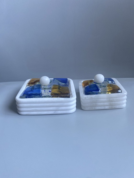Image 1 of 2 Boites Murano Seventies