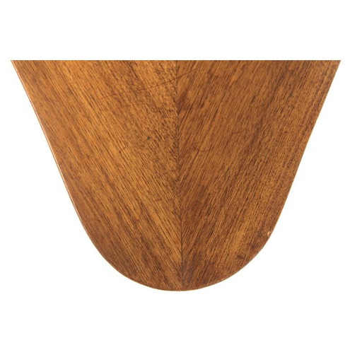 Table d'appoint vintage en teck et hêtre, Suède 1950