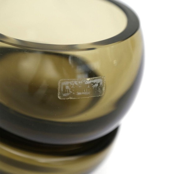 Image 1 of Paire de bols en verre vintage d'Arturo Pasquinucci, 1960