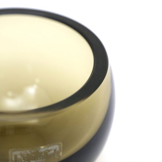 Image 1 of Paire de bols en verre vintage d'Arturo Pasquinucci, 1960