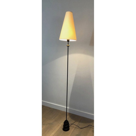 Image 1 of Lampadaire vintage en fer forgé, 1970