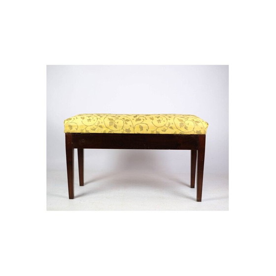 Image 1 of Tabouret de piano vintage en acajou, années 1910