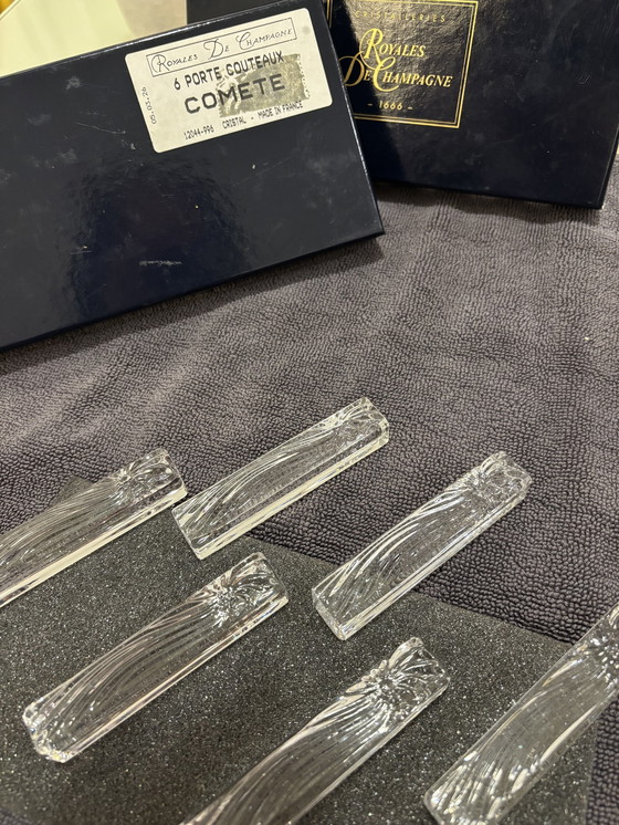 Image 1 of 6 Porte Couteaux Cristal 