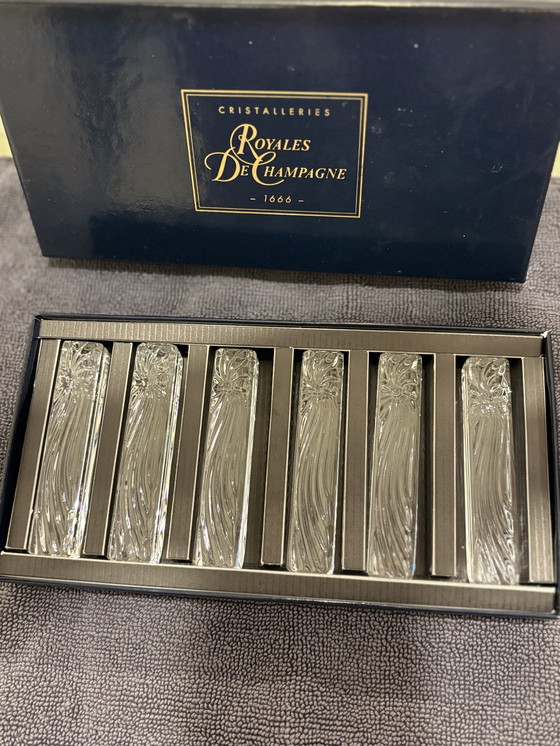 Image 1 of 6 Porte Couteaux Cristal 