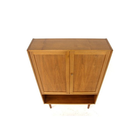 Image 1 of Armoire vintage en noyer, Suède 1960
