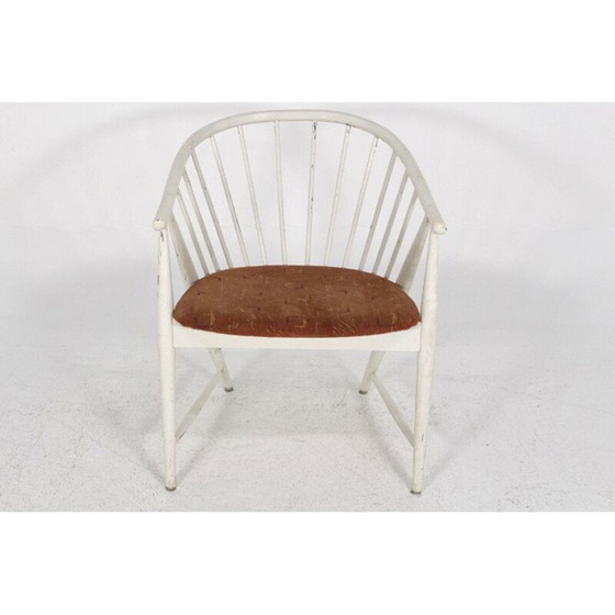 Image 1 of Chaise longue vintage en bois par Sonna Rosen pour Nässjö Stolfabrik Suède