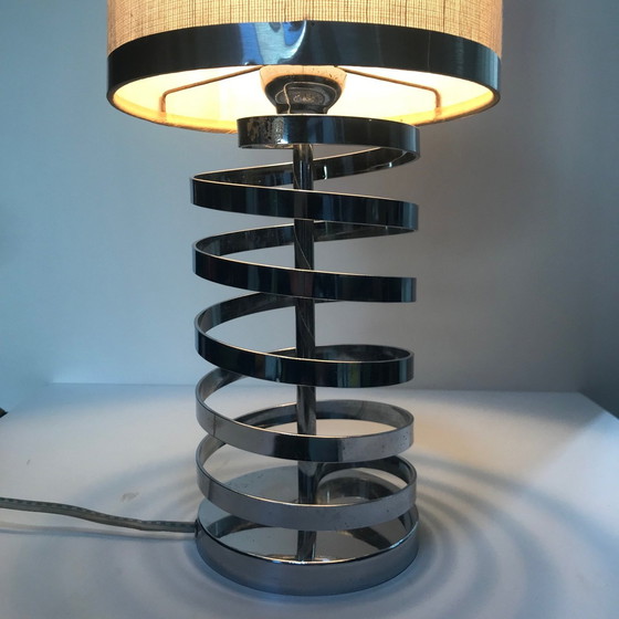 Image 1 of Lampe De Table Hélicoïdale • Space Age • 1970