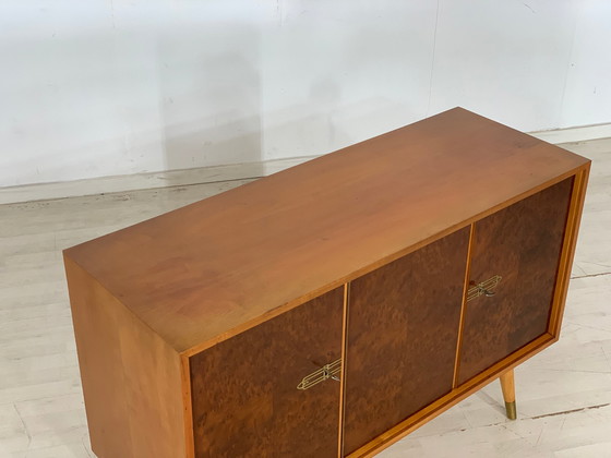 Image 1 of Mid Century sideboard commode armoire vintage