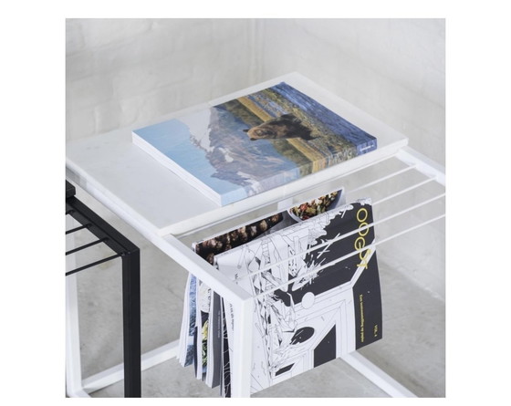 Image 1 of Serax Newspaper Table Hang It Table Marbre blanc