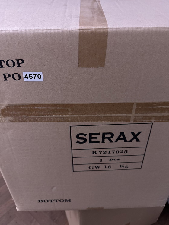 Image 1 of Serax Newspaper Table Hang It Table Marbre blanc