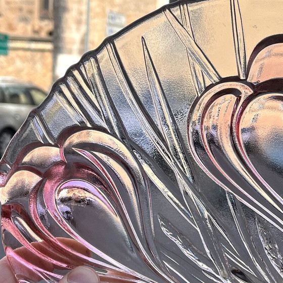Image 1 of Coupe vintage en cristal multicolore pour Waltherglas, Allemagne 1970