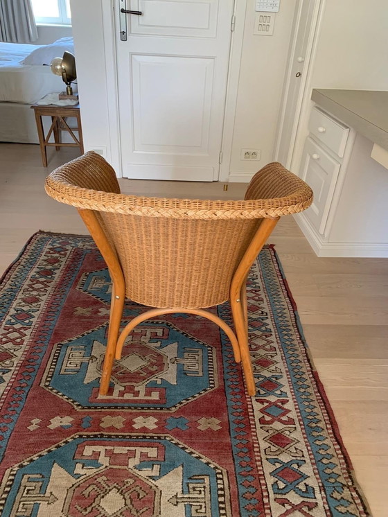 Image 1 of Chaises Lloyd Loom -Set 4