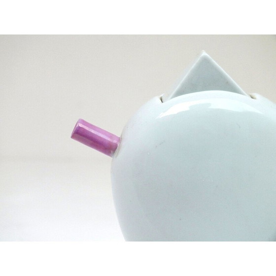 Image 1 of Burette vintage en porcelaine Matteo Thun pour anthologie Quartett 1980