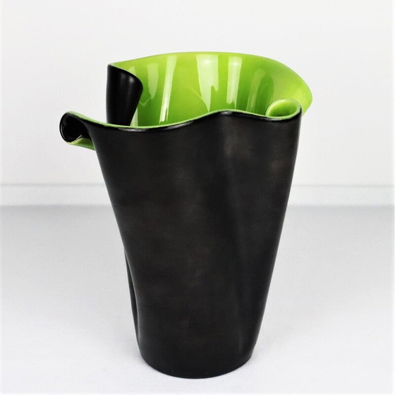 Image 1 of Vase mouchoir vintage par Elchinger, France 1950
