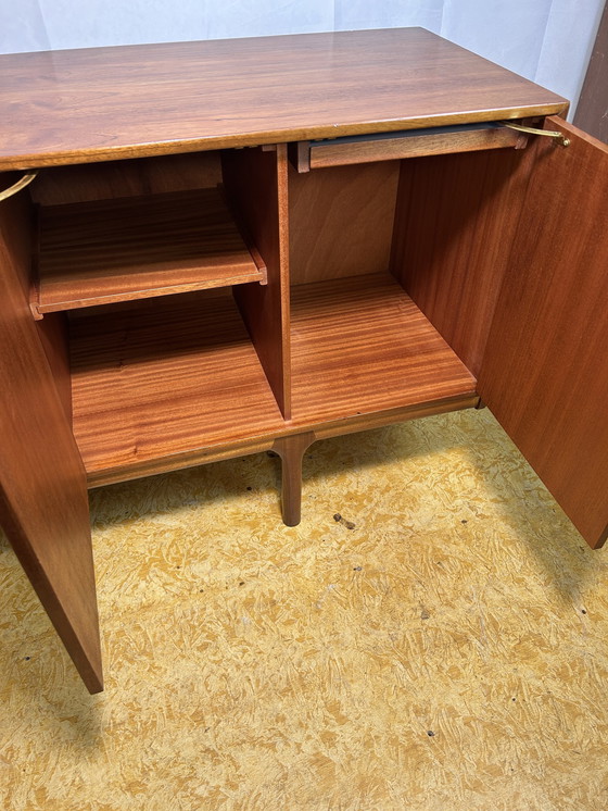 Image 1 of Mid Century Retro Vintage Teck Sideboard By A.H. Mcintosh 1960 - Designed By Tom Robertson