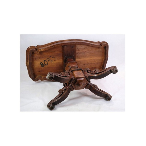 Image 1 of Table à colonnes en acajou, 1840