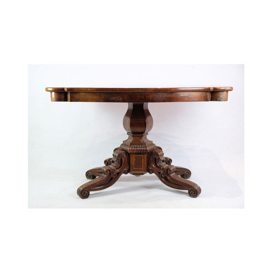 Image 1 of Table à colonnes en acajou, 1840