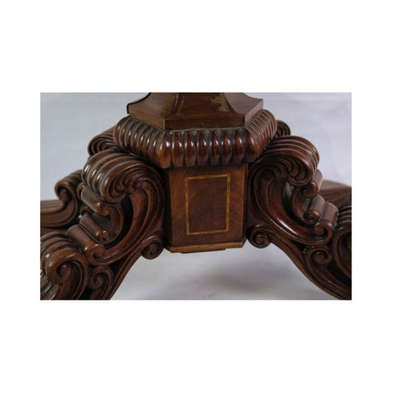 Image 1 of Table à colonnes en acajou, 1840