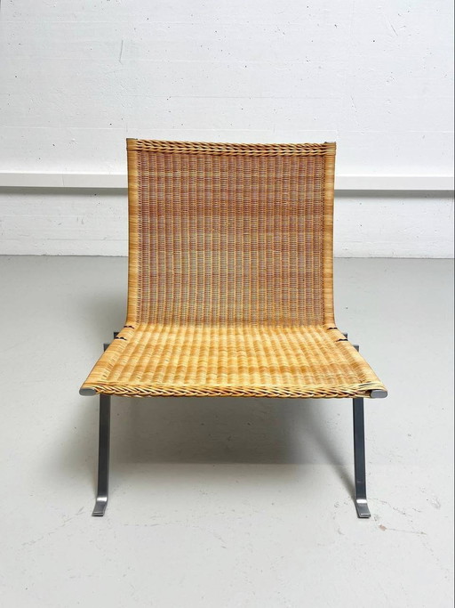 Fauteuil Scandinave Pk22 Par Poul Kjærholm Pour Fritz Hansen, 1980Ers