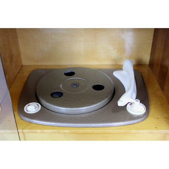 Image 1 of Meuble à disques Supraphon vintage, 1959