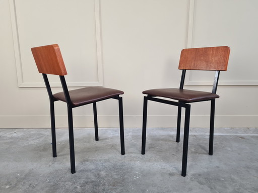 2x Chaises Mid Century Modern